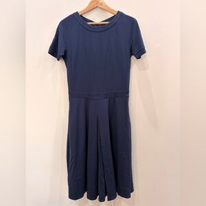 MaxMara Weekend Navy Blue Circle Dress